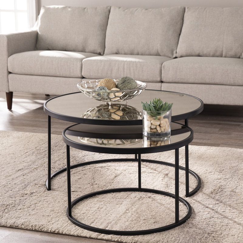 Mercer41 Downham 2 Piece Coffee Table Set & Reviews Wayfair